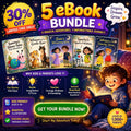 🌙 Bedtime Stories for Kids – 5-Book Collection | Magical Tales Your Child Will Ask For Every Night (Ages 2–10)